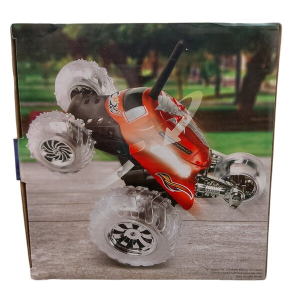 Thunder Tumbler Wireless Radio Control 360º Rally Car Led Lights Red - Picture 3 of 7
